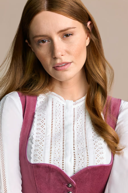 Julia Trentini Brenda Long Dirndl, Pink — 70cm