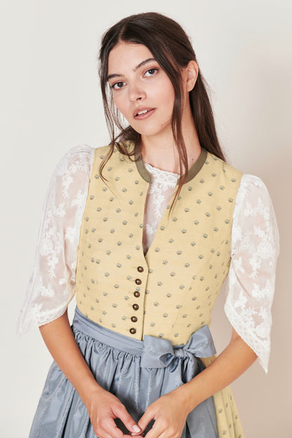 Julia Trentini Ramona Dirndl, Yellow — 70cm Long