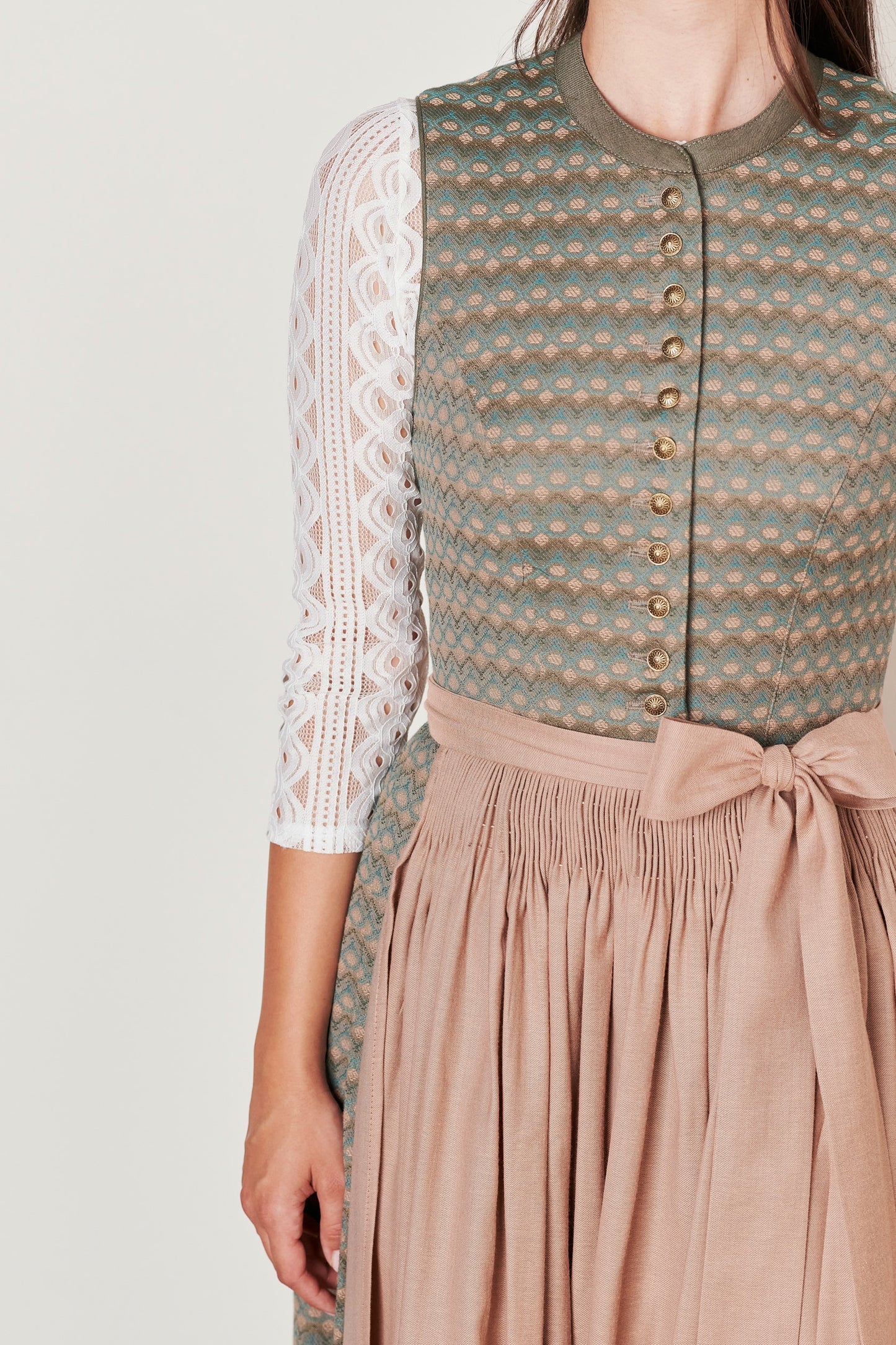 Julia Trentini Patrizia Dirndl, Green — 70cm Long