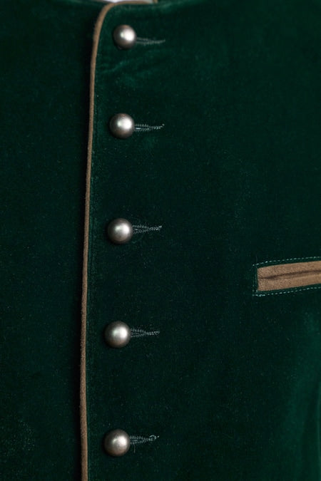 Waistcoat Franz — green