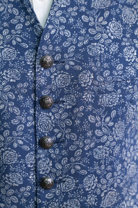 Waistcoat Malte — blue