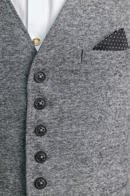 Waistcoat Peter — grey