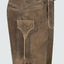 Trentini Men's Lederhosen "Emil" brown with belt