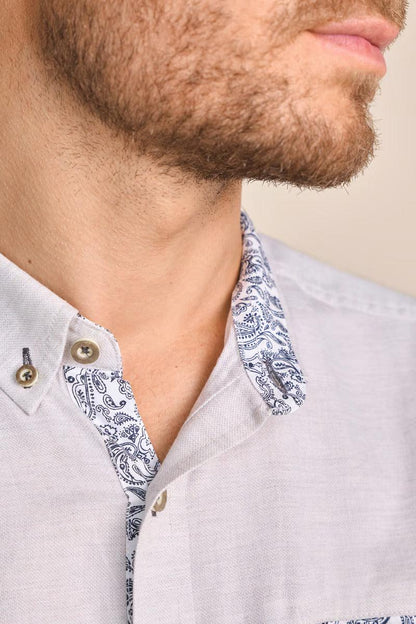 Kruger Traditional Long Sleeve Shirt "Thimon" gray