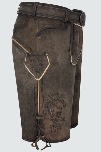 Kruger Raul lederhosen brown, detail