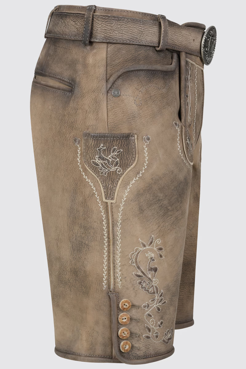 Kruger Men's Lederhosen "Wincent" brown