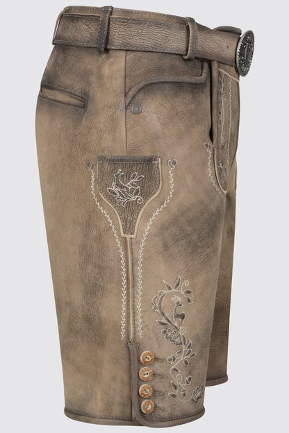 Kruger Men's Lederhosen "Wincent" brown