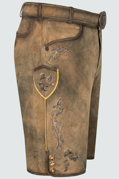 Kruger Paulo lederhosen brown, detail