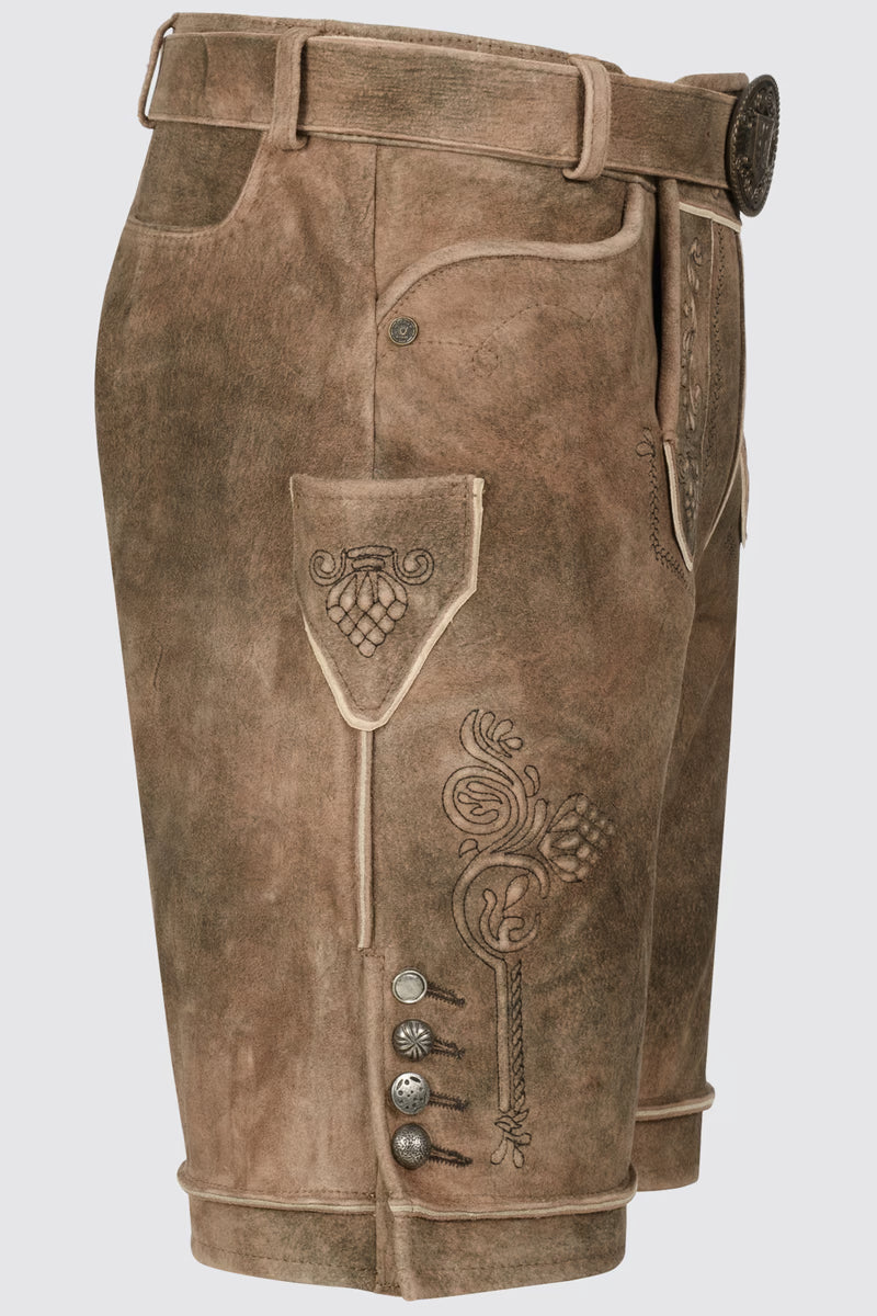 Kruger Men's Lederhosen "Jakobus" light brown