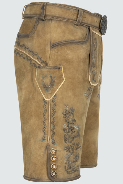 Kruger Juan lederhosen brown, detail