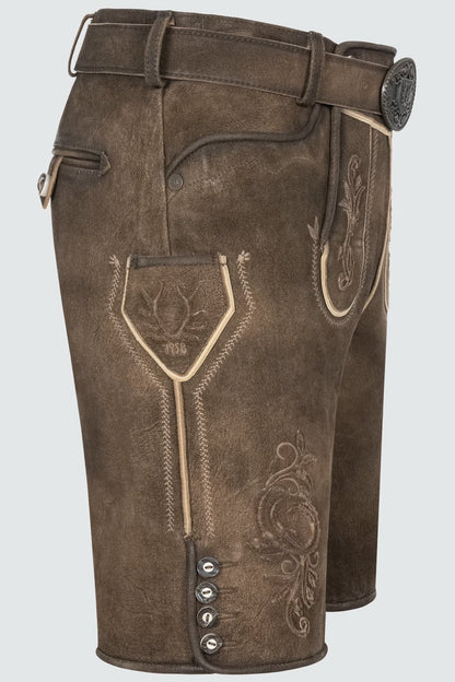 Kruger Men's Lederhosen "Jendrik" brown