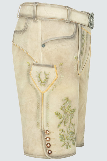 Kruger Arlo lederhosen brown, detail