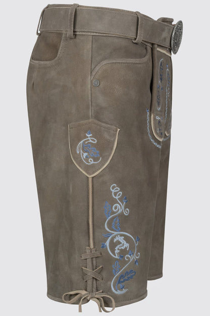Kruger Men's Lederhosen "Malik" blue