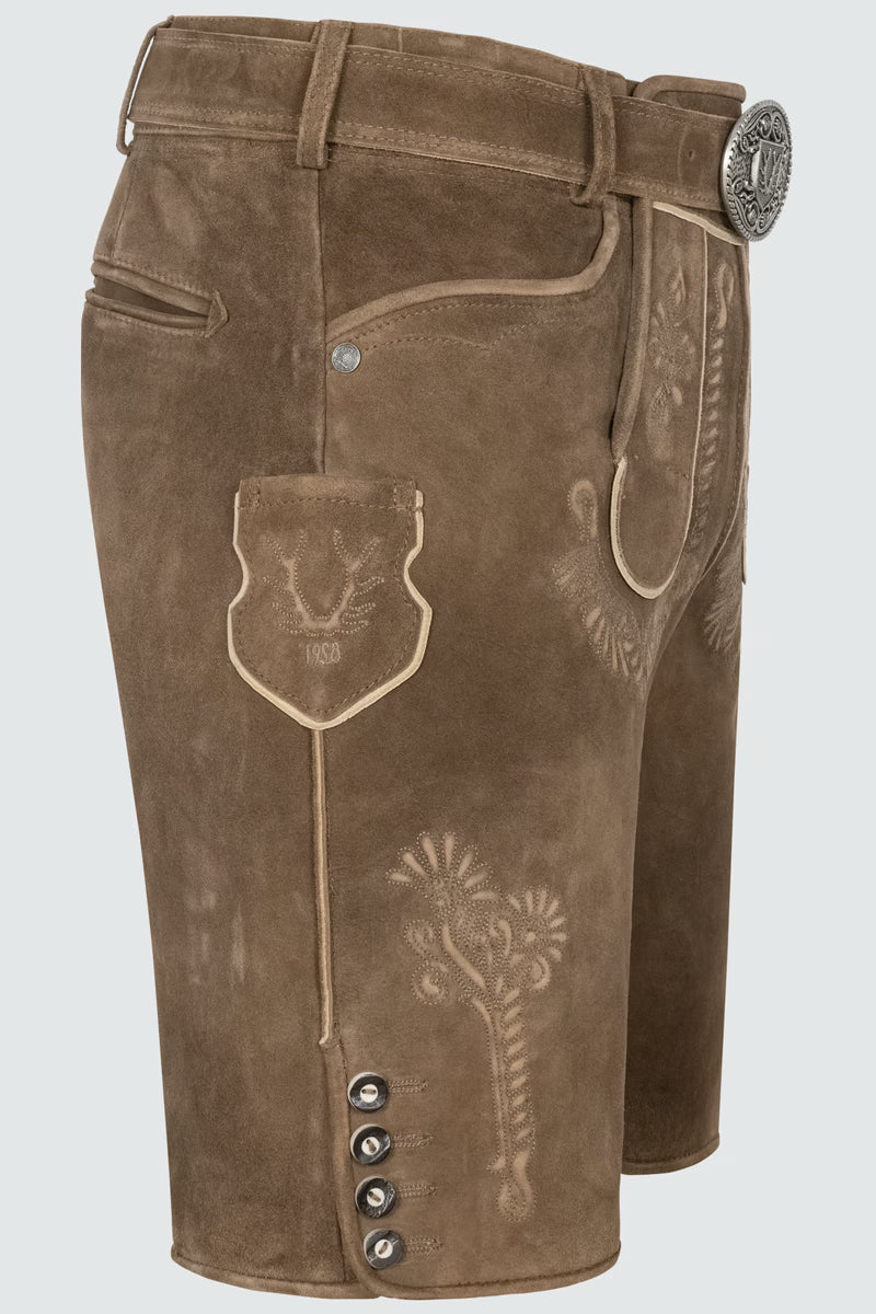 Kruger Men's Lederhosen "Aric" light brown