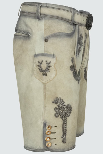 Kruger Men's Lederhosen "Aric" beige