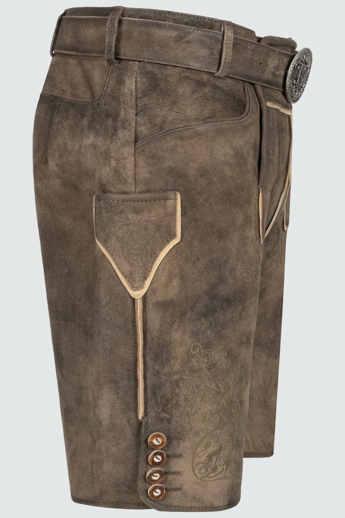 Kruger Denis lederhosen brown, detail