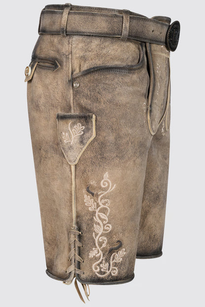 Kruger Men's Lederhosen "Melo" light brown