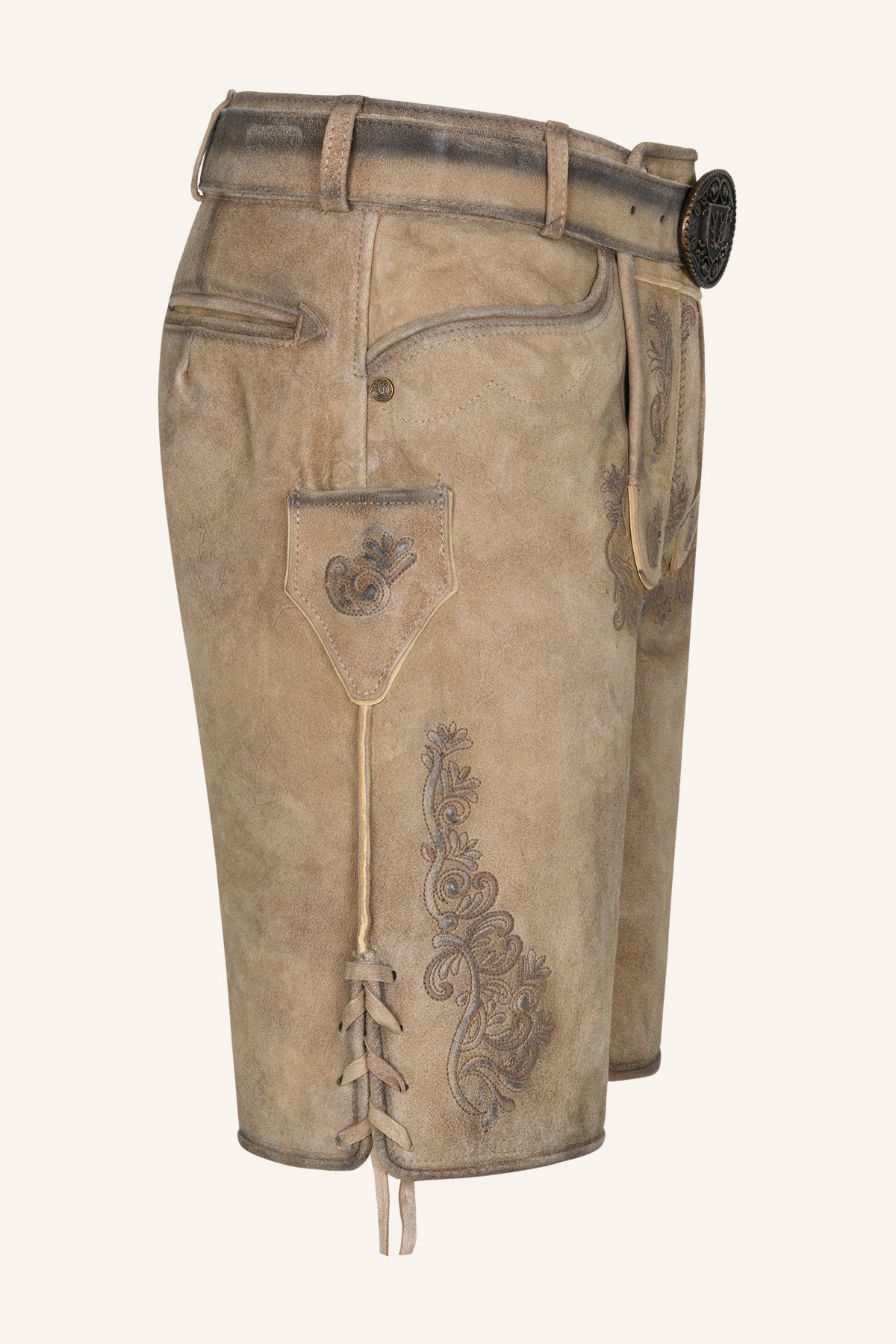 Kruger Baldur lederhosen brown, detail