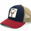 Trucker Cap with Motto Patch and Deer