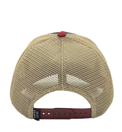 Trucker Cap with Motto Patch and Deer