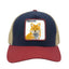 Trucker Cap with Motto Patch and Fox