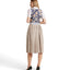 Berwin Long Dirndl 2pcs. 75cm "Kirsten" floral blue