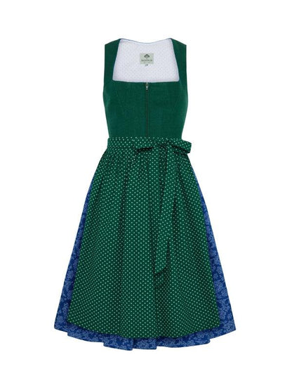 Berwin Maxi Dirndl 2pcs. 75cm "Anika" green