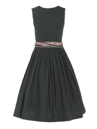 Berwin Long Dirndl 2pcs. 70cm "Elsbeth" olive (size 48)