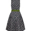 Berwin Midi Dirndl 2pcs. 60cm "Ottilie" anthracite