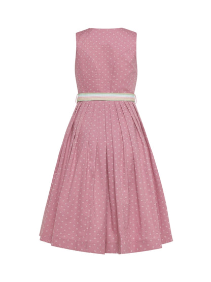 Berwin Long Dirndl 2pcs. 70cm "Rosi" pink