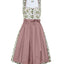 Berwin Long Dirndl 2pcs. 70cm "Mina" pink