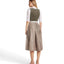 Berwin Velvet Dirndl 2pcs. 80cm "Heike" beige