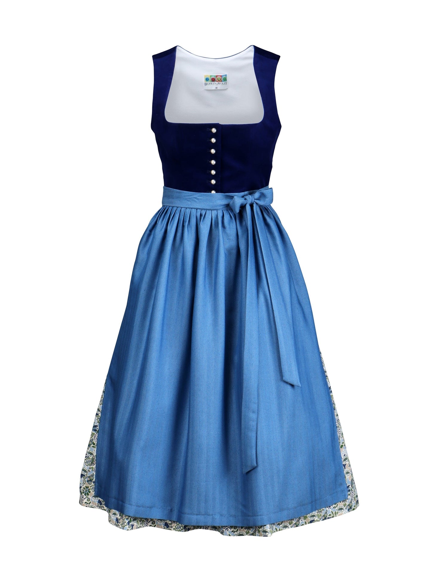 Dirndl with velvet top