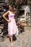 Dirndl with paisley print apron