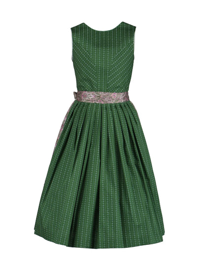 Berwin Long Dirndl 2pcs. 70cm "Carol" green