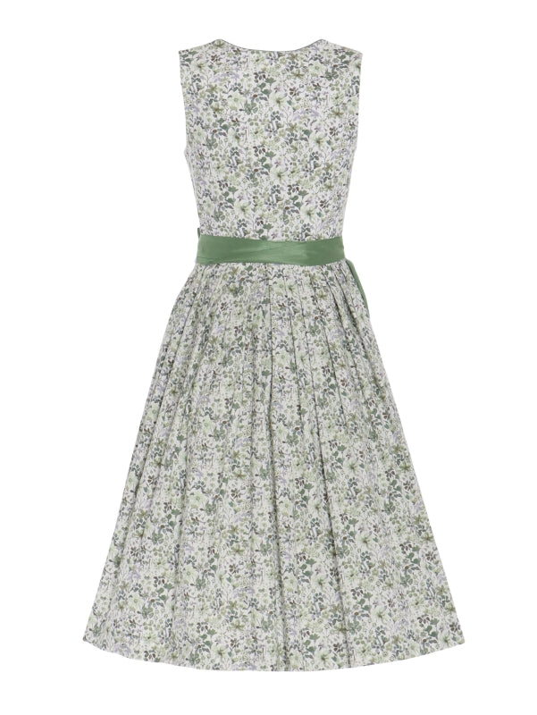 Berwin Long Dirndl 2pcs. 70cm "Anna" green (size 34,36,38,42)