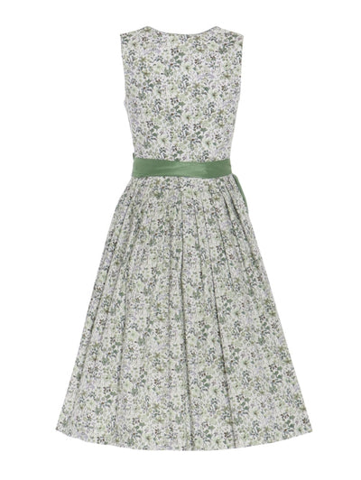 Berwin Long Dirndl 2pcs. 70cm "Anna" green (size 34,36,38,42)