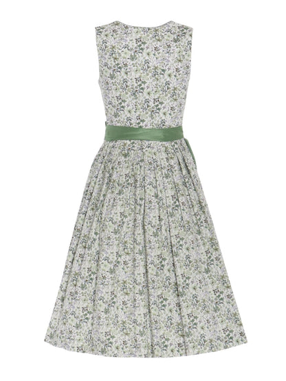 Berwin Long Dirndl 2pcs. 70cm "Anna" green (size 34,36,38)