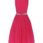Berwin Long Dirndl 2pcs. 70cm "Marga" red