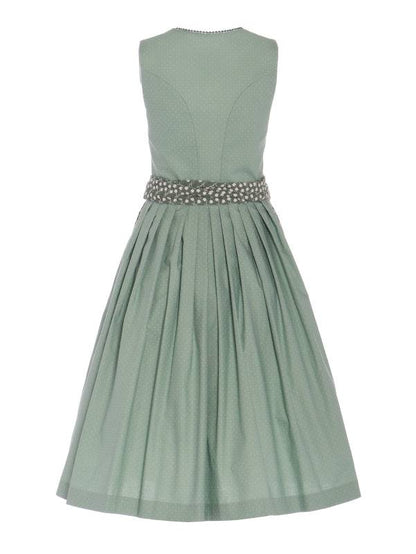 Berwin Long Dirndl 2pcs. 70cm "Heidi" olive (size 38)