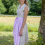 Berwin Long Dirndl 2pcs. 75cm "christel" pink