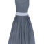 Berwin Long Dirndl 2pcs. 70cm "Helma" blue