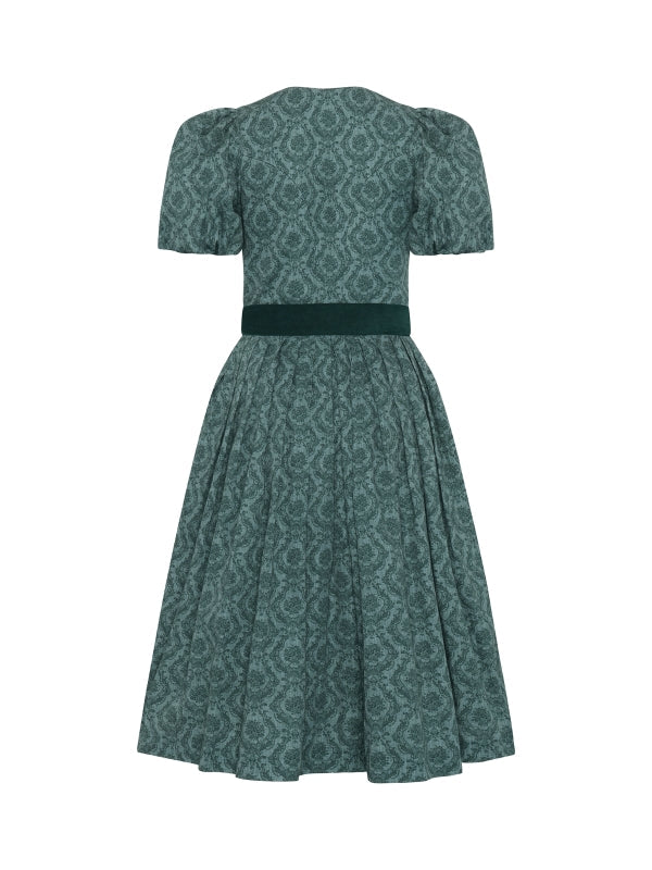 Berwin & Wolff Maxi Dirndl 2pcs. 75cm "Liesl" Green