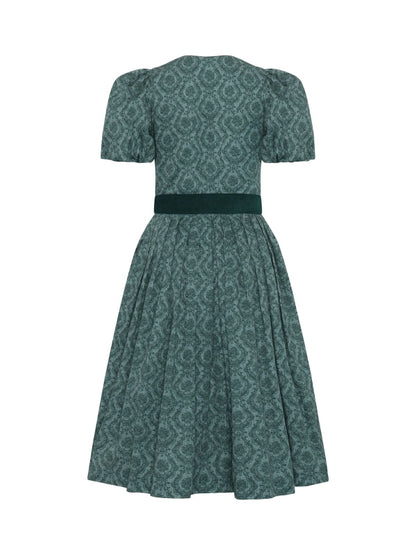 Berwin & Wolff Maxi Dirndl 2pcs. 75cm "Liesl" Green