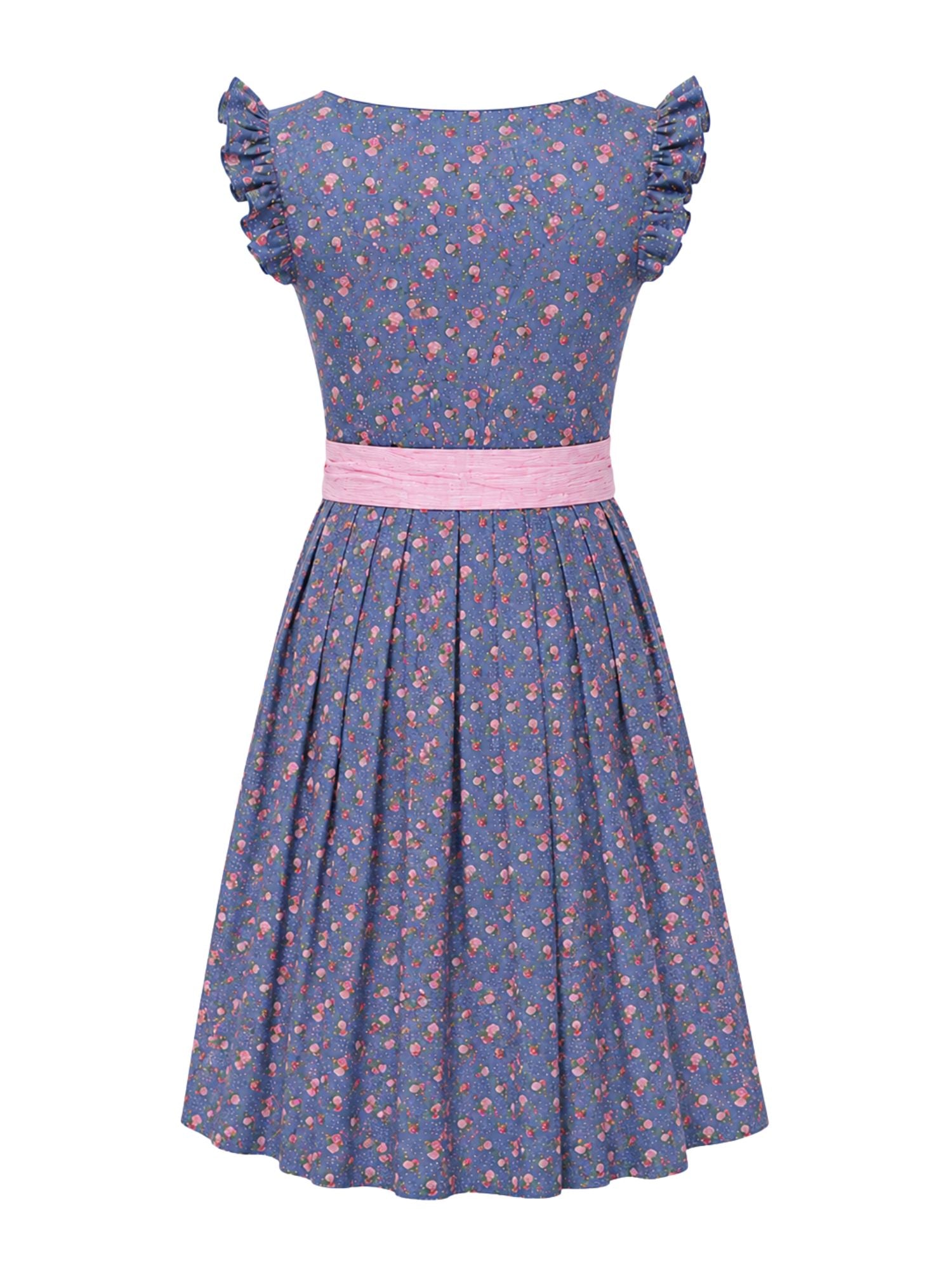Berwin dirndl Trudi navy blue dress without apron