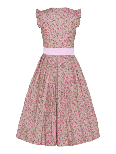 Berwin dirndl Ulla taupe dress without apron