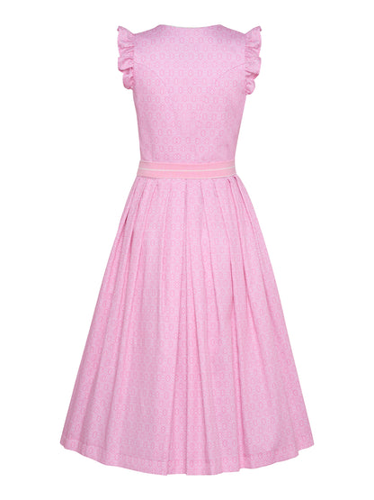 Berwin dirndl Heidi pink dress without apron