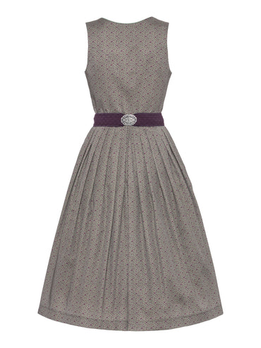 Berwin Long Dirndl 75cm Vroni olive green — back