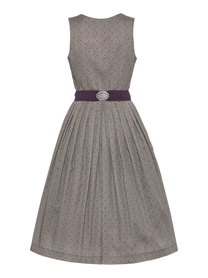 Berwin Long Dirndl 75cm Vroni olive green — back