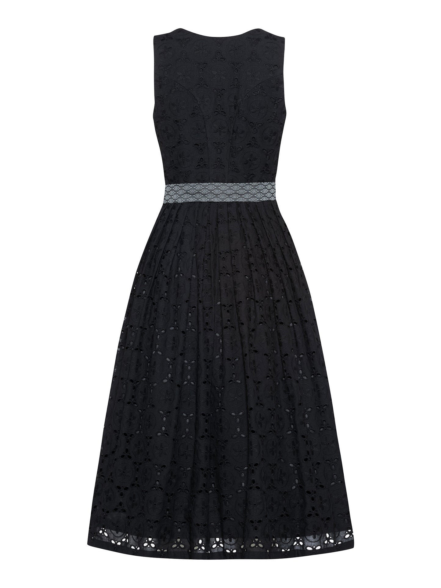 Berwin Maxi Dirndl 80cm Bettina black — back